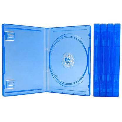 Blue Replacement Game Cases OEM Box for PS5 PS4 Pro Slim CD Discs Storage Bracket Box Upgrade Version