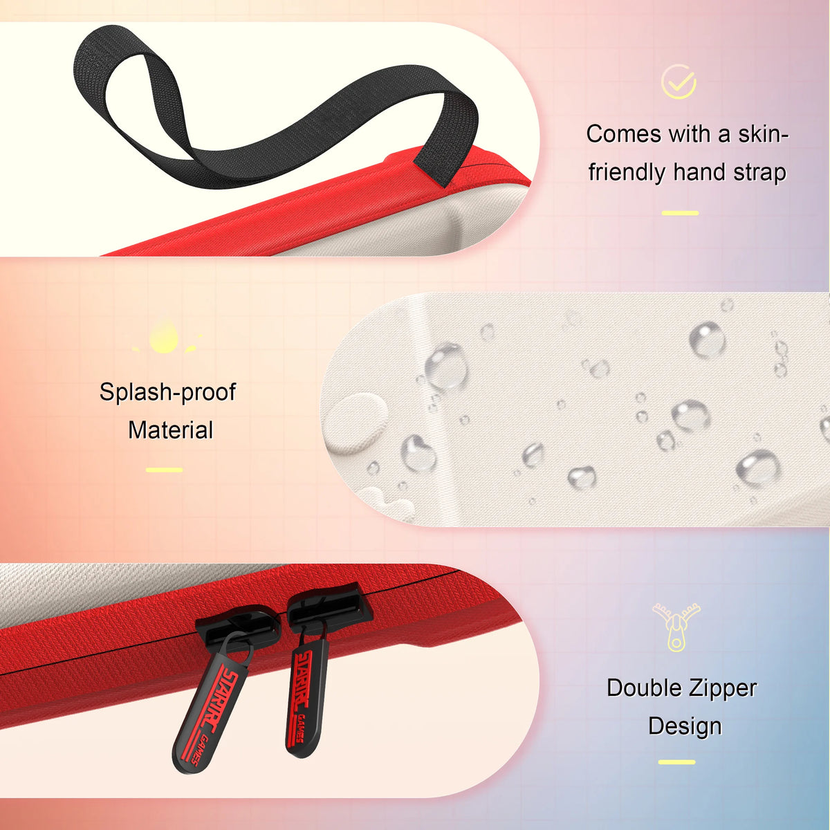 EAV Nylon Portable Hard Shell Storage Bag For Nintendo Switch 2 With Card Slot Anti Drop Waterproof Multifunctional Case