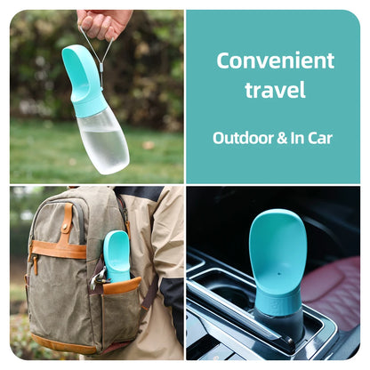 300ml 500ml Big Dog Water Bottle Portable Drinking Bowl For Small Dogs Cat Travel Hiking Puppy Pet Water Dispenser Cup Labrador