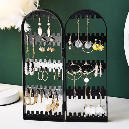 Earring Screen Jewelry Rack Display Rack Creative Screen Jewelry Rack Jewelry and Earrings Display and Storage Rack Top
