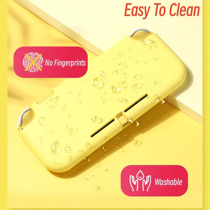 Pure Color Case For Nintendo Switch Lite Game Console TPU Soft Cover Case for NS Switch Lite Shell Good Protection Washable