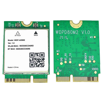 WiFi 6 Bluetooth 5.4 M.2 Network Card WDP-AX900 2.4G&5GHz Wireless Adapter For Laptop Computer Windows 10/11