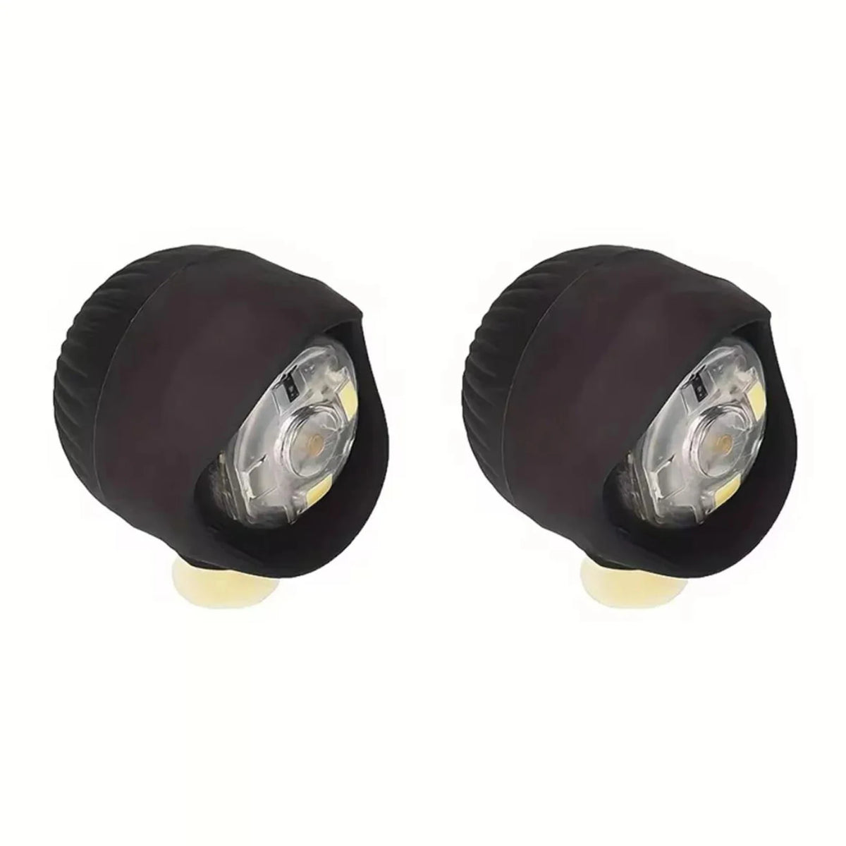 2pcs Hollowed-Out Shoes Lights Glowing Slipper Decoration Charm Headlights For Crocs Cloggs Shoe Headlight Waterprof Hiking