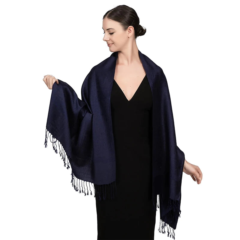 New fashionable all-match imitation cashmere Pashmina paisley tassel scarf long scarf shawl for all seasons