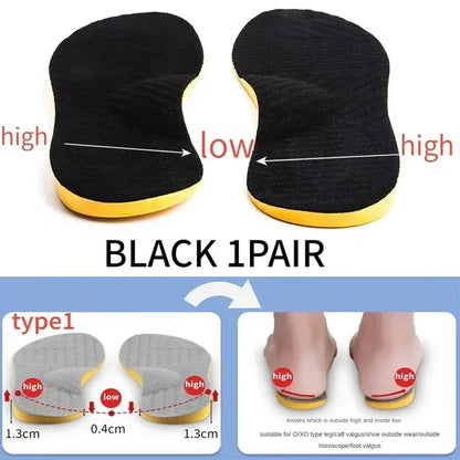 2026 Orthotic Insole For Flat Feet Arch Support Orthopedic Shoes Sole Insoles For Feet Men Women O/X Leg Corrected Care Pad