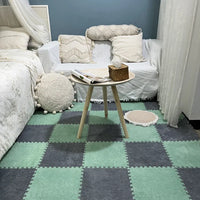 Gray-Mint Green