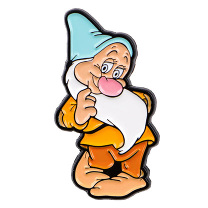 Funny Witch Enamel Pin Cartoon Old Men Brooch For Coat Women's Brooches Fashion Lapel Badges Jewelry Gift for Friends