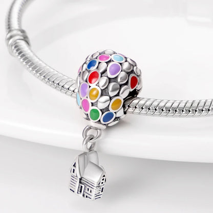 Charms plata de ley Disney Stitch Mickey and Minnie Pendant Beads Fits 3mm Bracelet Necklace For Women Luxury DIY Fine Jewelry