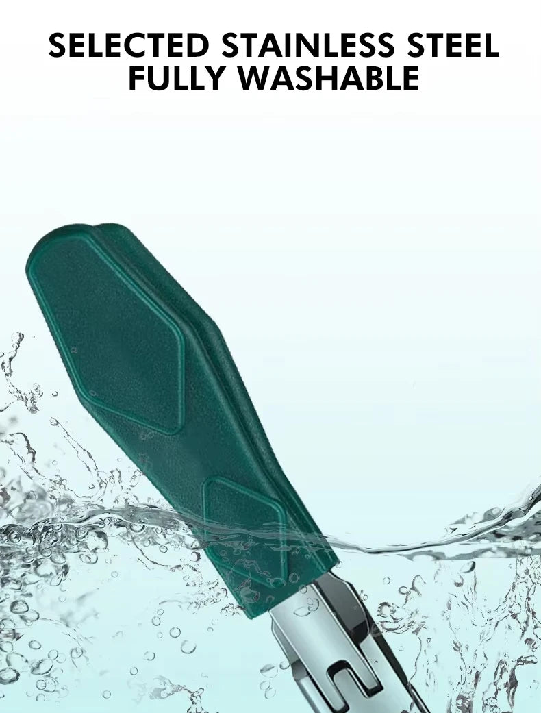 New pointed-nose, beveled, original large-opening nail clippers, pointed-nose nail cutters, nail trimmers, household pedicure kn