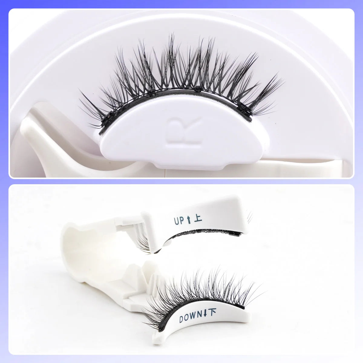 YSDO 1Pair Glue-free Magnetic Eyelashes Natural 3D Mink Eyelashes 2025 New Reusable Sensitive Eye Friendly Magnet Eyelash Kit