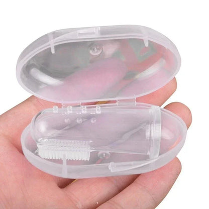 Ultra Soft Silicone Finger Toothbrush for Dog Cats Remove Plaque Tartar Puppy Kitten Teeth Cleaning Dental Care Oral Hygiene Pet