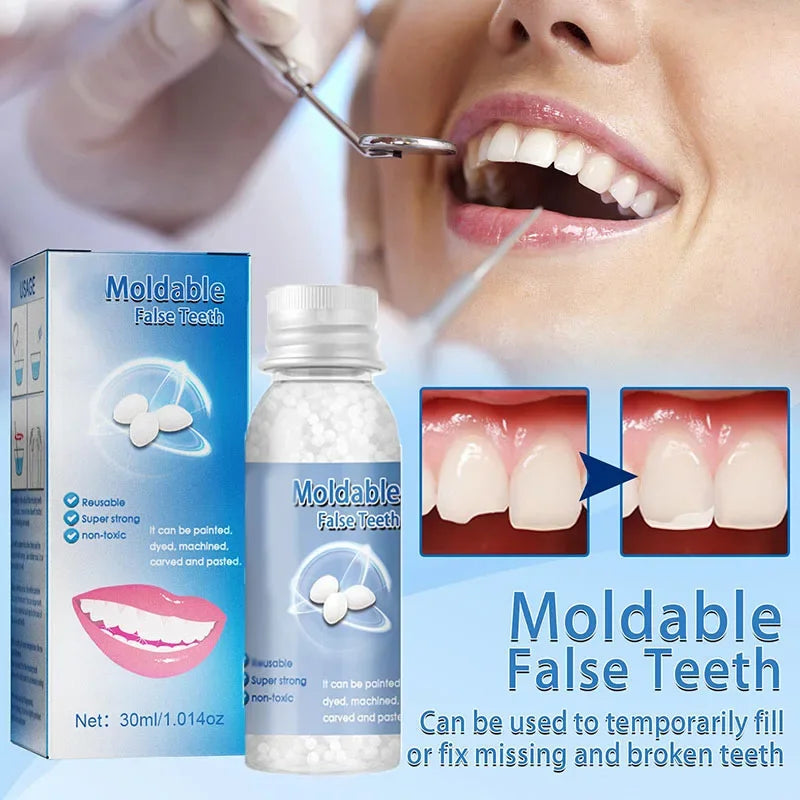 5-100g Resin Tooth Repair Glue Shapeable Teeth Gaps Filling Solid Glue Temporary Teeth Repair Falseteeth Safety Dental Supplies
