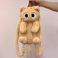 Orange cat backpack