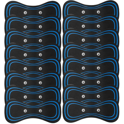 10/20Pcs EMS Muscle Stimulator Sticke Neck Massage Patch Replacement Trainer Hip Exerciser Slimming Tens Body Massager Gel Padsr