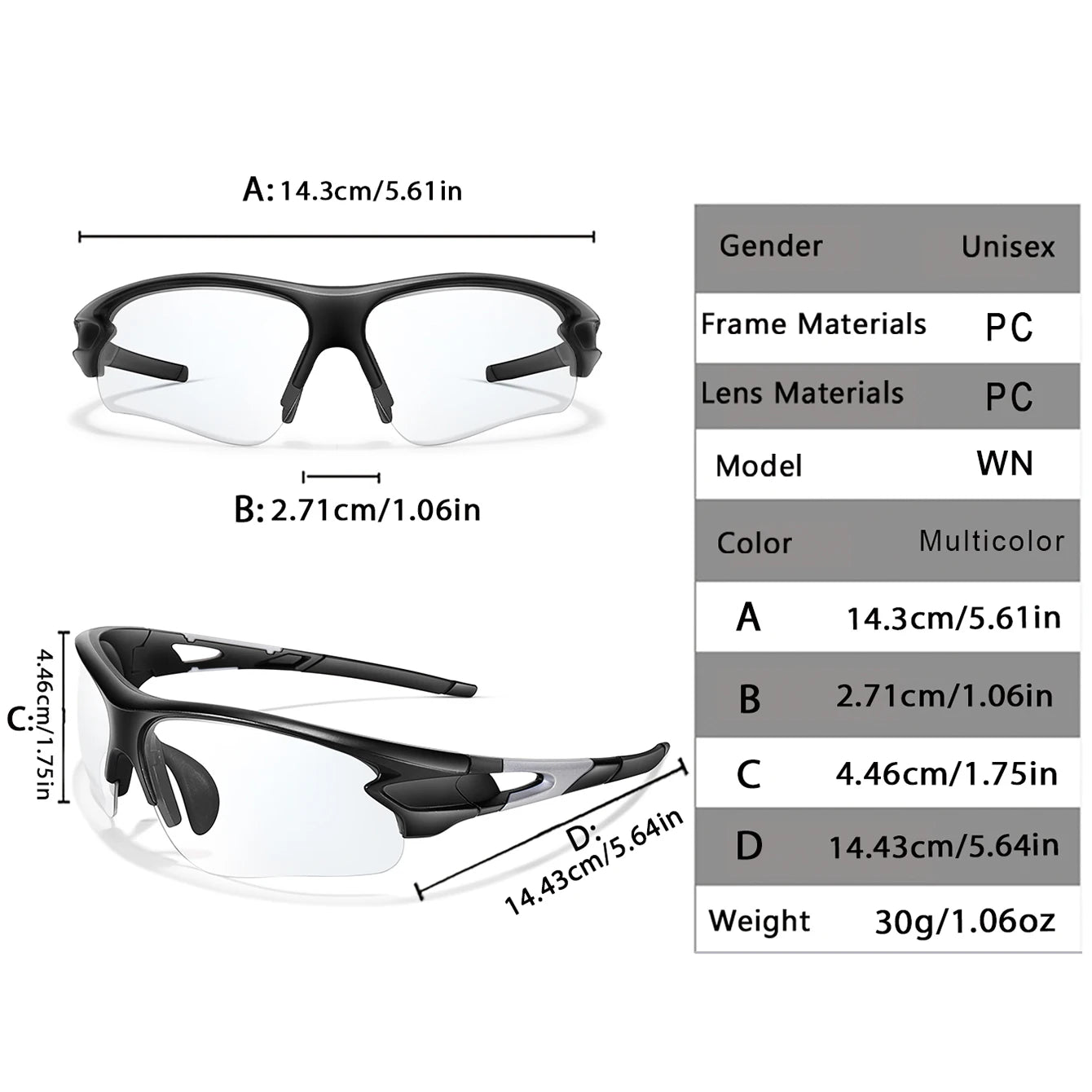 Cycling Photochromic Sunglasses Women Men Outdoor Sports Fishing Running Driving Eyewear Women Fashion Goggles