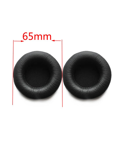 Ear Pads For Headphones Wrinkled Frog Skin Pad Headphone Sponge Leather Foam Covers Cushion Replacement For Headset Accessories