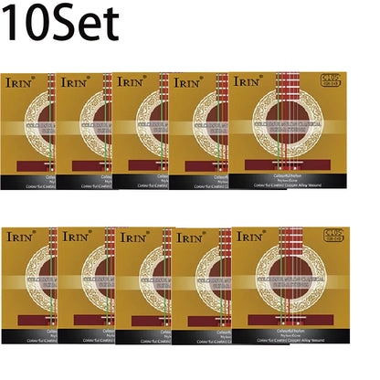 6 Pcs Strings Classical Guitar Strings Black Clear Nylon Guitarra Strings Sliver Plated Copper Wound String Guitar Accessories