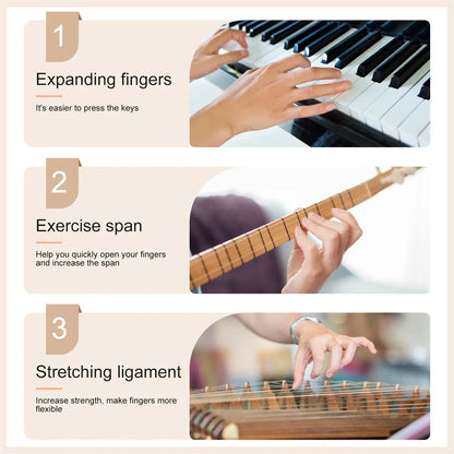 Musical Instrument Finger Expander Guitar Training Span Trainer Expansion Trainers Tool Beginner Accessories Hand Exerciser