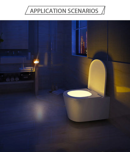 Motion Sensor Light Indoor LED Night Light Stick on Nightlight Battery Operated Lights for Hallway Stair Bathroom Closet Bedroom