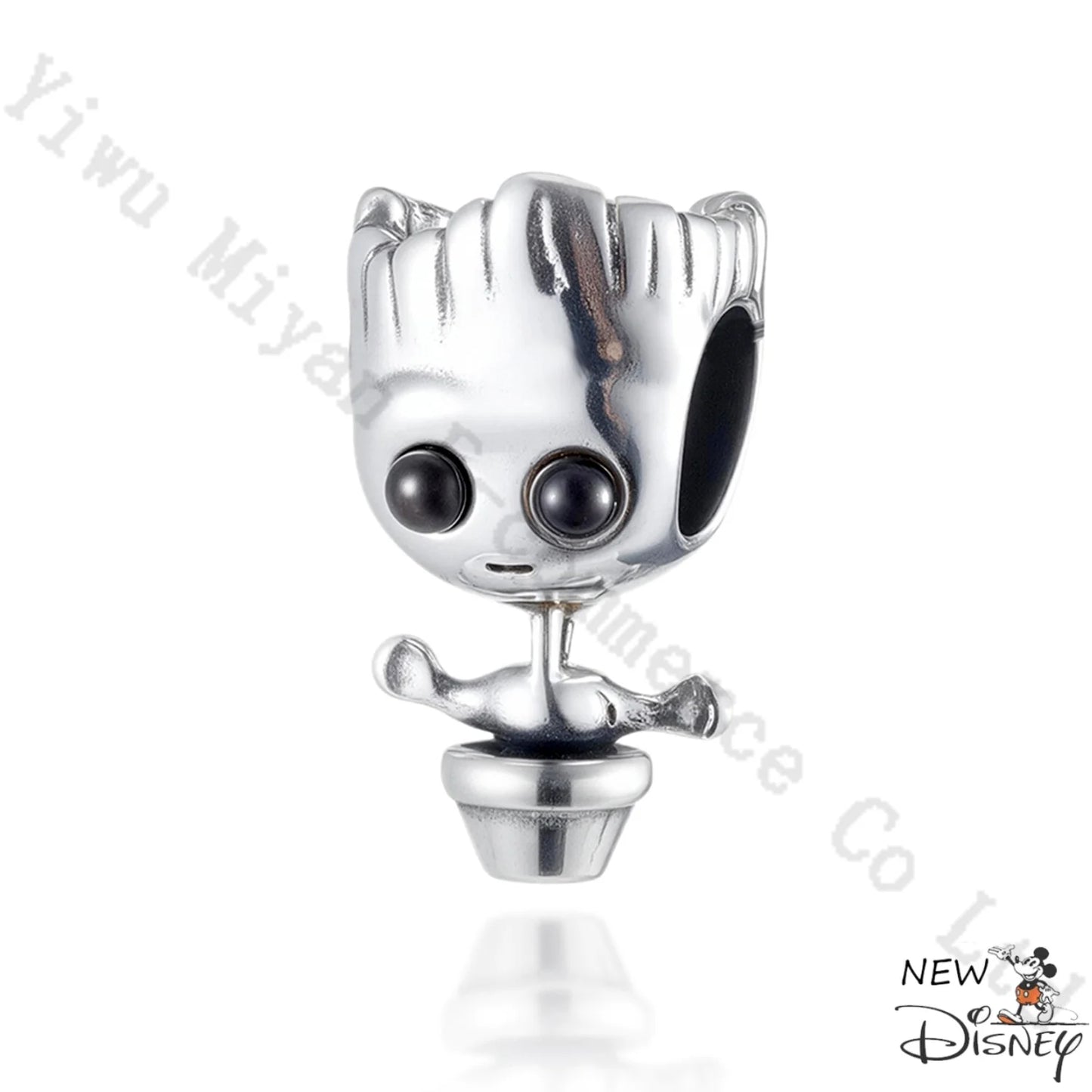 Disney 2026 Charms for Bracelet 925 Sterling Silver Darth Vader Grogu Beads Pendant DIY Jewelry Making Gift for Women Men Fans