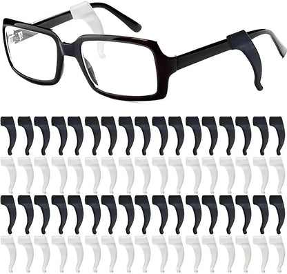 2/40pcs Silicone Ear Hook Anti-slip Glasses Leg Ear Sleeve Bracket Fastener Sunglasses Accessories Grip Anti-fall Eyewear Holder