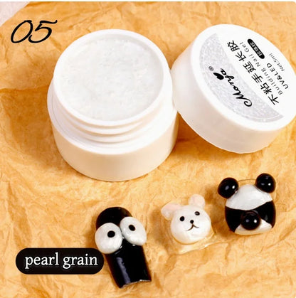 3D Nail Gel, Non-Sticky Hard Long-Lasting Overlay, Creates 3D Bow Geometric Letter Shapes, Salon Quality, Soluble Residue-Free A