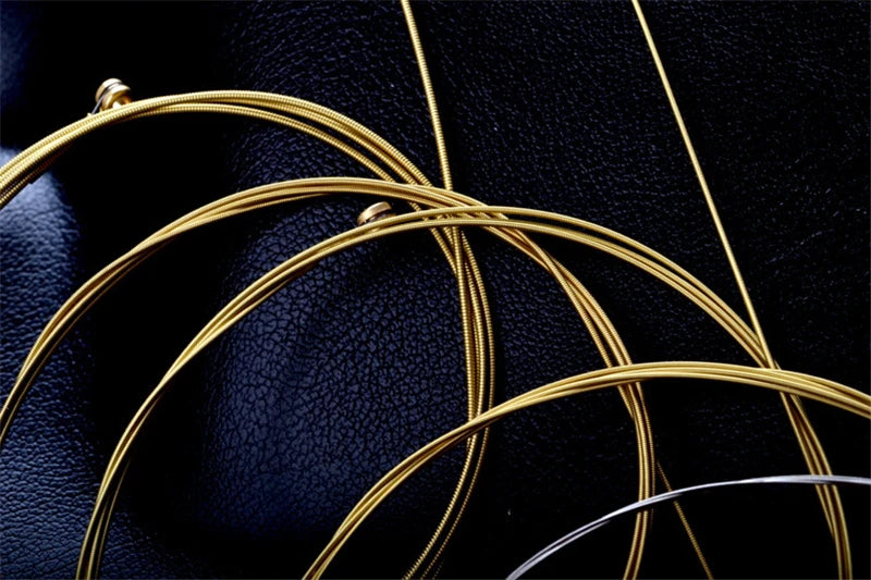 RX-A30 011-050 Acoustic Guitar Strings Antirust Coating Hexagonal Core 75/25 Brass Alloy Winding Accessories
