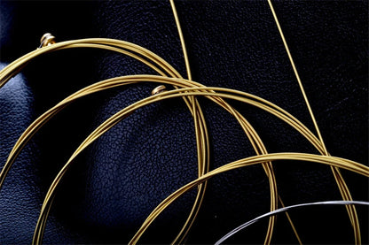 RX-A30 011-050 Acoustic Guitar Strings Antirust Coating Hexagonal Core 75/25 Brass Alloy Winding Accessories