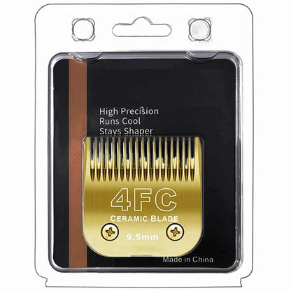 Replacement Detachable Pet Dog Clipper Ceramic Blades Set Compatible with Andis,Oster A5,Wahl KM10 Series Clippers
