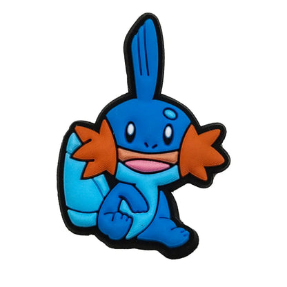 Random 10/20/30/50pcs Pokemon Cartoon Shoe Charms for Kids Sandals Classic Shoe Accessories Decoration Pins Party Birthday Gifts