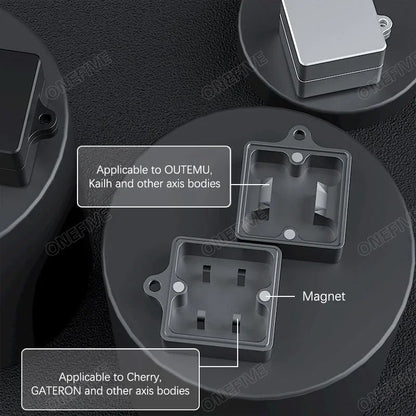 Switch Opener For Mechanical Keyboard 3 in 1 Aluminum Alloy Magnetic TTC Cherry MX Gateron Kailh Box Outemu Switches Tester