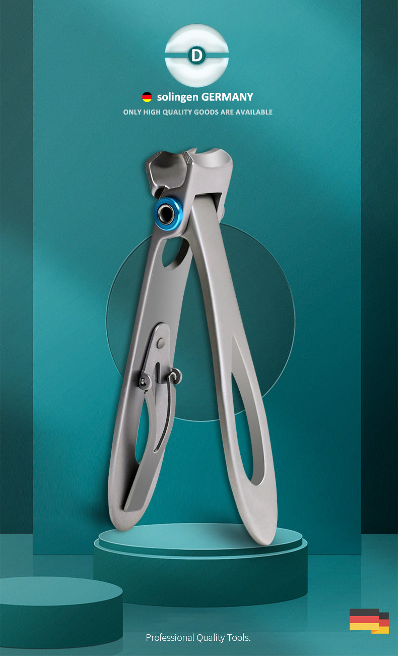 High-quality Wide Jaw l Nail Clippers Cutter Trimmer Manicure Scissors Thick Hard Toenail Fingernail Pedicure Tools