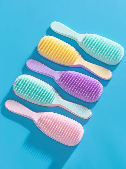 Hair Brush Anti Static Hair Comb Wet Dry Portable Detangler Hair Scalp Massage CombStyling Tool Расческа Для Волос Barber Comb