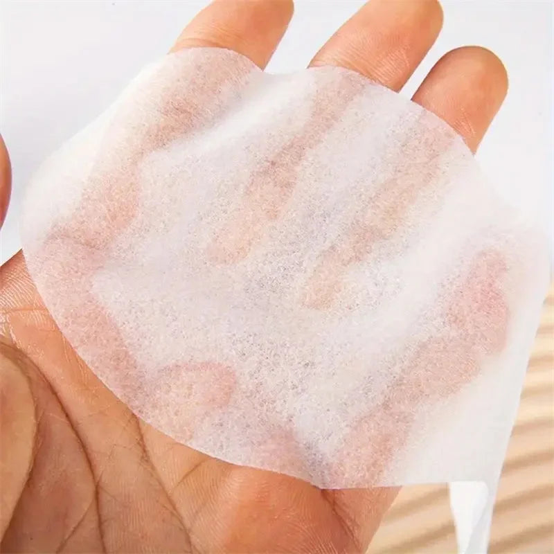 100pcs/bag Disposable Eye Mask Paper Ultrathin Natural Cotton Eye Care Patches for Women Spa Eye Covers Facial Skin Care Tools