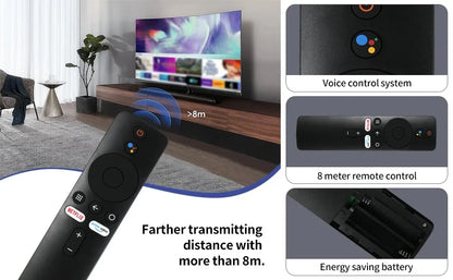 MRSVI Bluetooth Voice Remote Control XMRM-006 With Google Assistant For Xiaomi MI Box S MI TV Stick 4K Smart TV 4X Android
