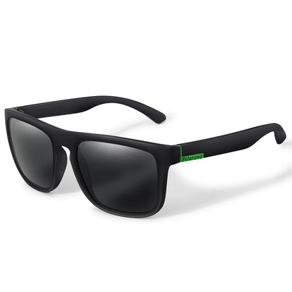 LOISRUBY Brand Polarized Cycling Sunglasses Men Car Driving Color Changing Bike Motorcycle Square Frame Hinking Festival