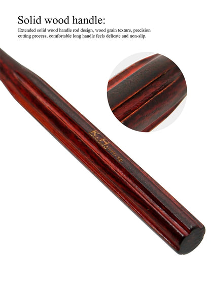 Round Hairbrush Anti Static Wood Boar Bristle Round Brush Hairdresser Styling Tools Teasing Brush For Curly Hair Comb Brush