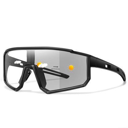 Fashion Brand Men Women Bicycle Photochromic Eyewear MTB Bike Fishing Running Cycling Sports Sunlasses Comfortable Goggles