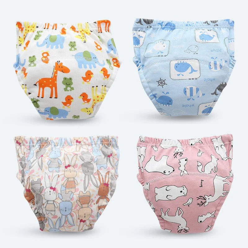 Training Pants Underwear Washable Diaper Pocket Learn Pants Baby Diaper Breathable Diaper Pocket Baby Summer