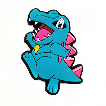 Random 10/20/30/50pcs Pokemon Cartoon Shoe Charms for Kids Sandals Classic Shoe Accessories Decoration Pins Party Birthday Gifts