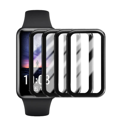 Curved Film for Xiaomi Mi Band8 Active Screen Protector Anti-scratch Full Cover Protective Film for Mi Band 9 Active Not Glass