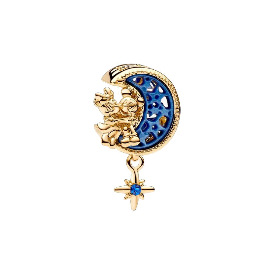 Hot Sell MINISO Disney 925 Sterling Silver Animals Mobilization Charms Beads Hot Original Bracelet DIY Jewelry Women Pendant