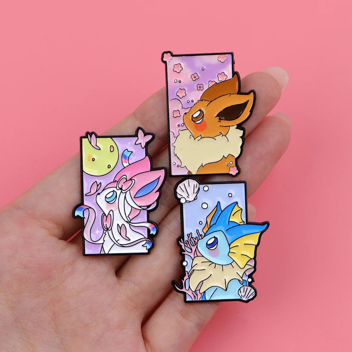 Cute Anime Game Enamel Pin Cool Monster Animal Brooches Woman Men Backpack Accessories Bags Badge Lapel Jewelry Gift for Fans