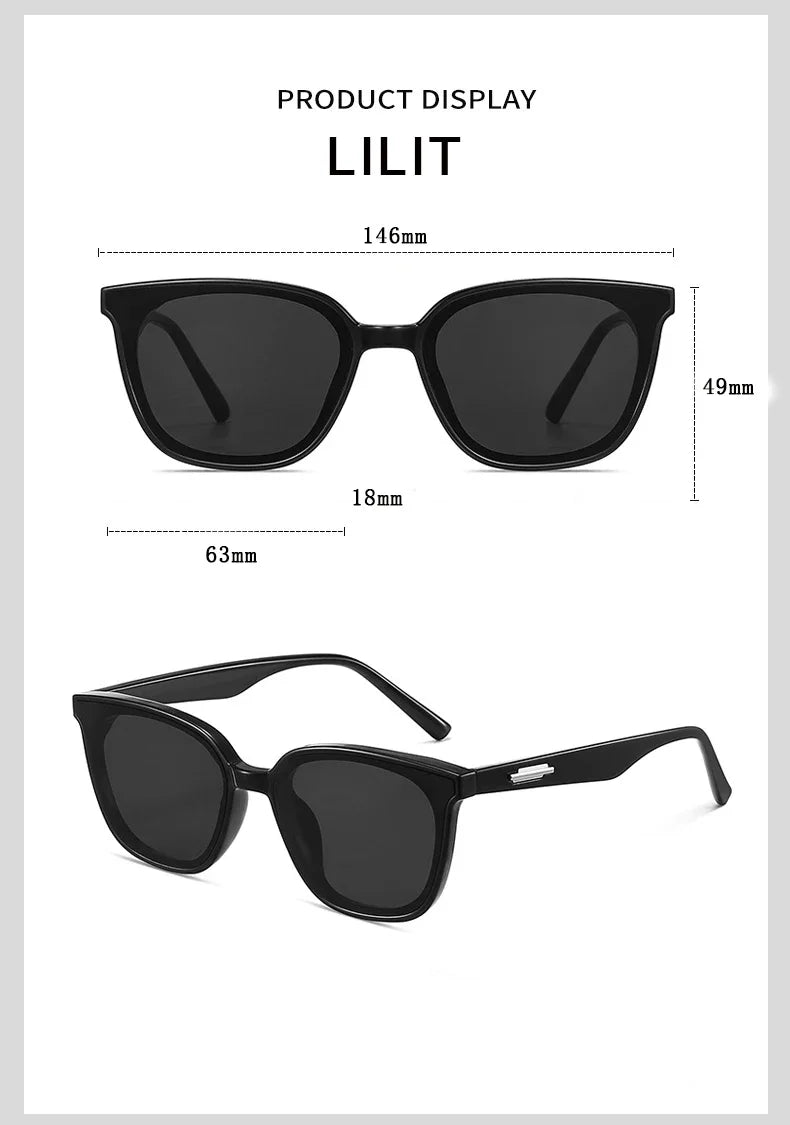 SZTZX New Trend Sunglasses For Women And Men Simple Design Decorative Glasses Car Driving Eyewear Unisex Sun Glasses UV400