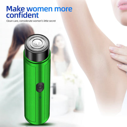 Portable Mini Electric Shaver Rechargeable Razor Epilator Women's Shaving Machine for Men Car Mini Shaver Electric Shaving Tools