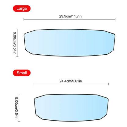SEAMETAL Car Baby Mirrors Interior Rear View Mirror Wide Angle Convex Rearview Mirror Anti Glare Large Vision Auxiliary Monitor