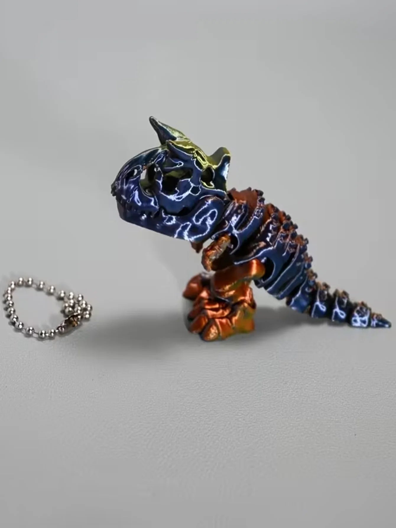 Tyrannosaurus rex model statue, decoration&children's birthday dinosaur gift, car suspension decoration