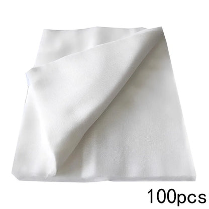 100pcs/bag Disposable Eye Mask Paper Ultrathin Natural Cotton Eye Care Patches for Women Spa Eye Covers Facial Skin Care Tools