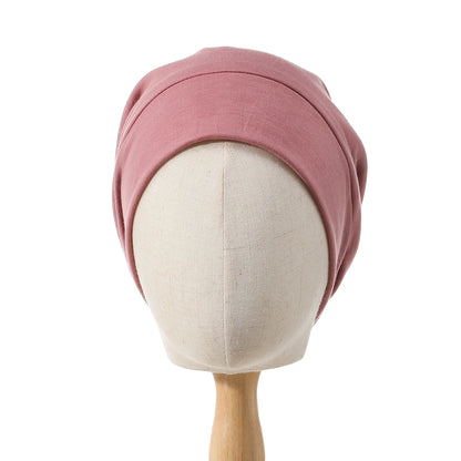 Indian Women Turban Satin Sleeping Cap Inner Hijab Hat Beanie Bonnet Muslim Bandana Hair Loss Headscarf Head Wrap Turbante Mujer