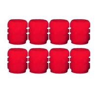 Red 8pcs
